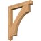 Ekena Millwork Westlake Arts & Crafts Smooth Bracket, Western Red Cedar, 3 1/2"W x 30"D x 34"H BKT04X30X34WTL03SWR - alternate 1